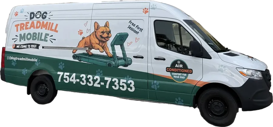 The Dog Treadmill Mobile van